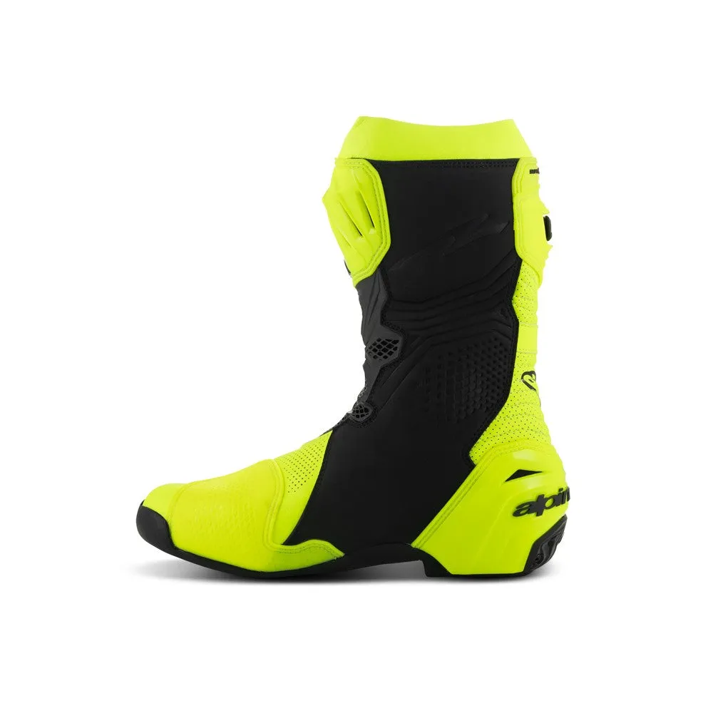 Supertech R Vented Boots Yellow Fluoro/Black 41