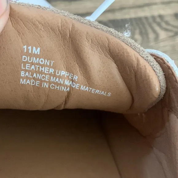 Supply Lab White Leather Men's Sneakers