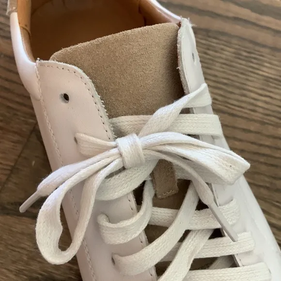 Supply Lab White Leather Men's Sneakers