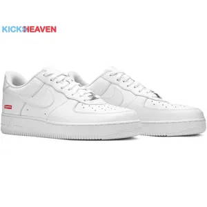 Supreme x Nike Air Force 1 Low 'Box Logo - White'