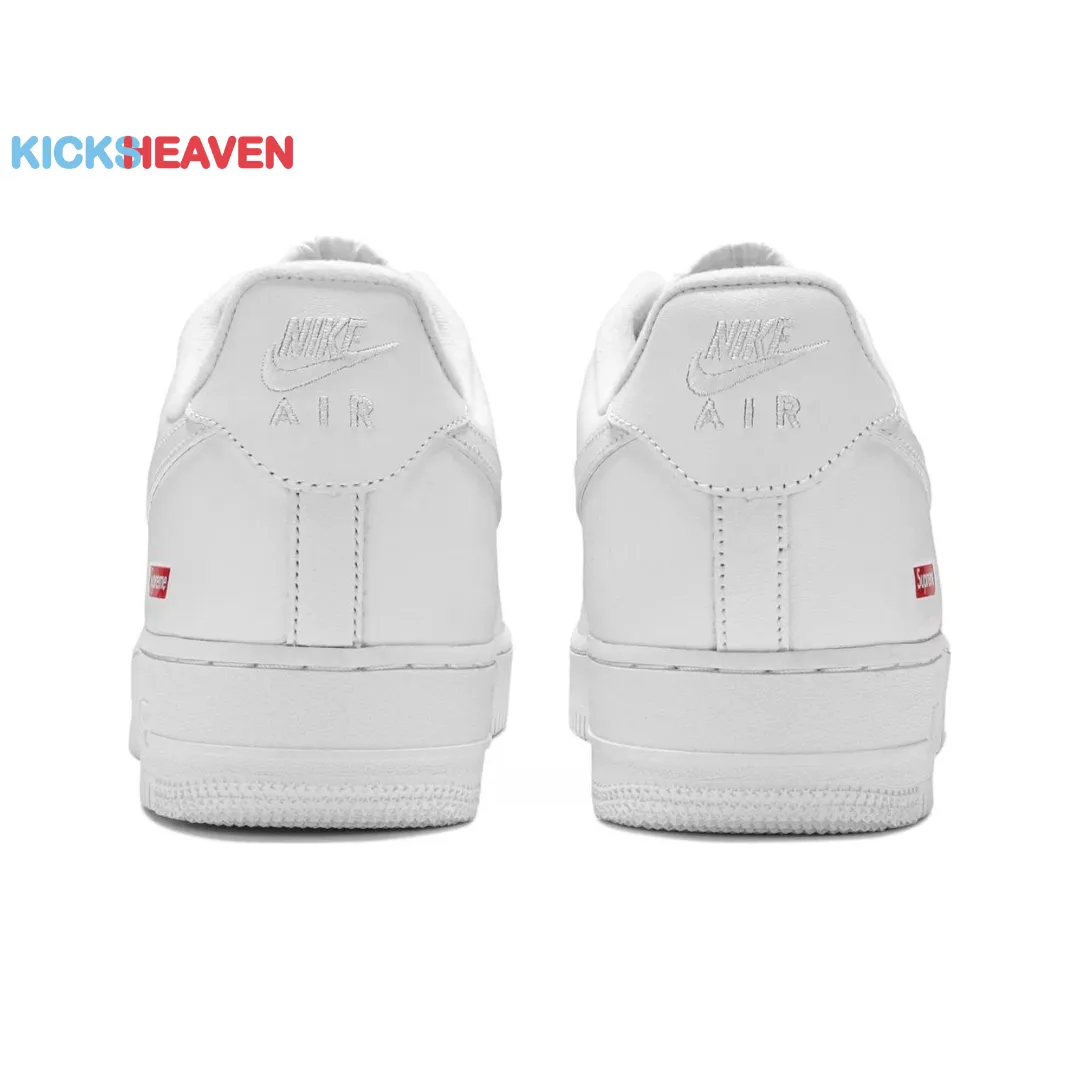 Supreme x Nike Air Force 1 Low 'Box Logo - White'