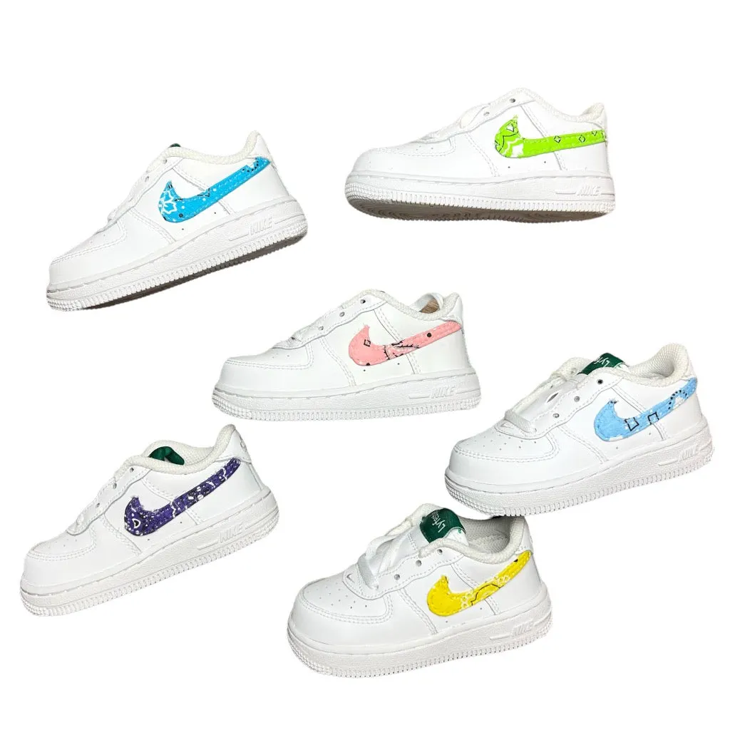 Toddlers "Paisley Pack" Lyfestyle Air Force 1s