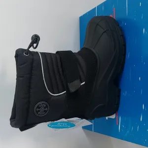 Totes Taelor toddlers Boys waterprof winter boots black size 11