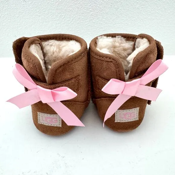 Ugg Baby Jesse ll Pink Bow Boots Toddler 2/3