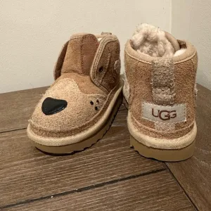 UGG Happee Neumel Chukka Bear Puppy Unisex Toddler Boots size 7