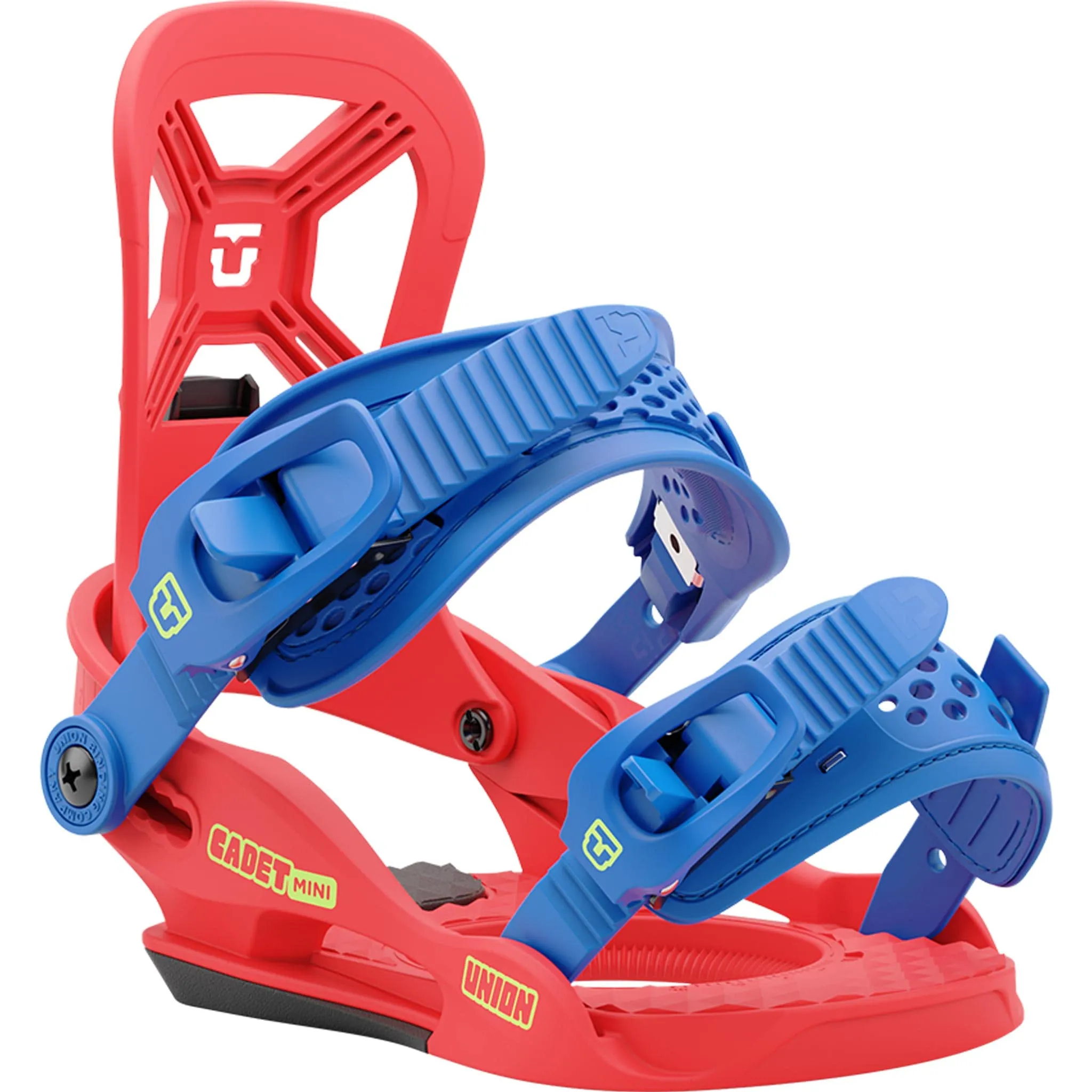 Union Youth Cadet Mini Snowboard Binding Red 2025