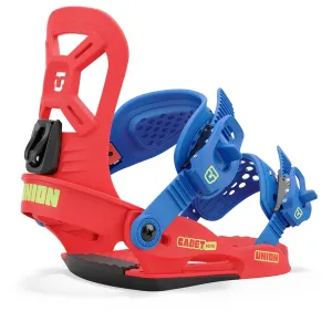 Union Youth Cadet Mini Snowboard Binding Red 2025
