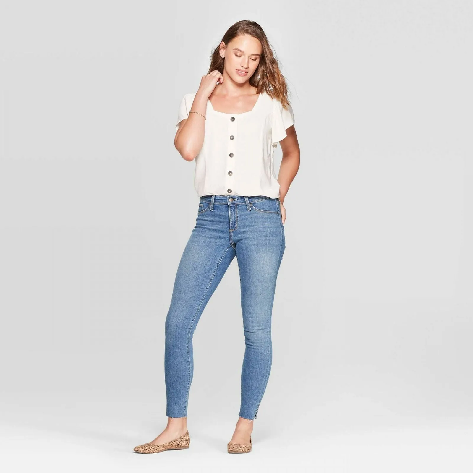 Universal Thread Women's Mid Rise Slim Fit Jeggings