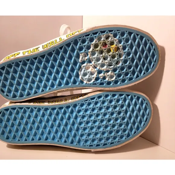 VANS SpongeBob SquarePants x Old Skool Off The Wall Sneakers Size 5.0 Men 6.5 W