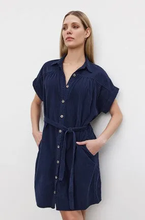 Velvet Macie Corduroy Dress - Night