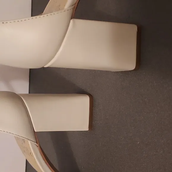 Vince Camuto Sandals Cream high heel ankle strap size 7