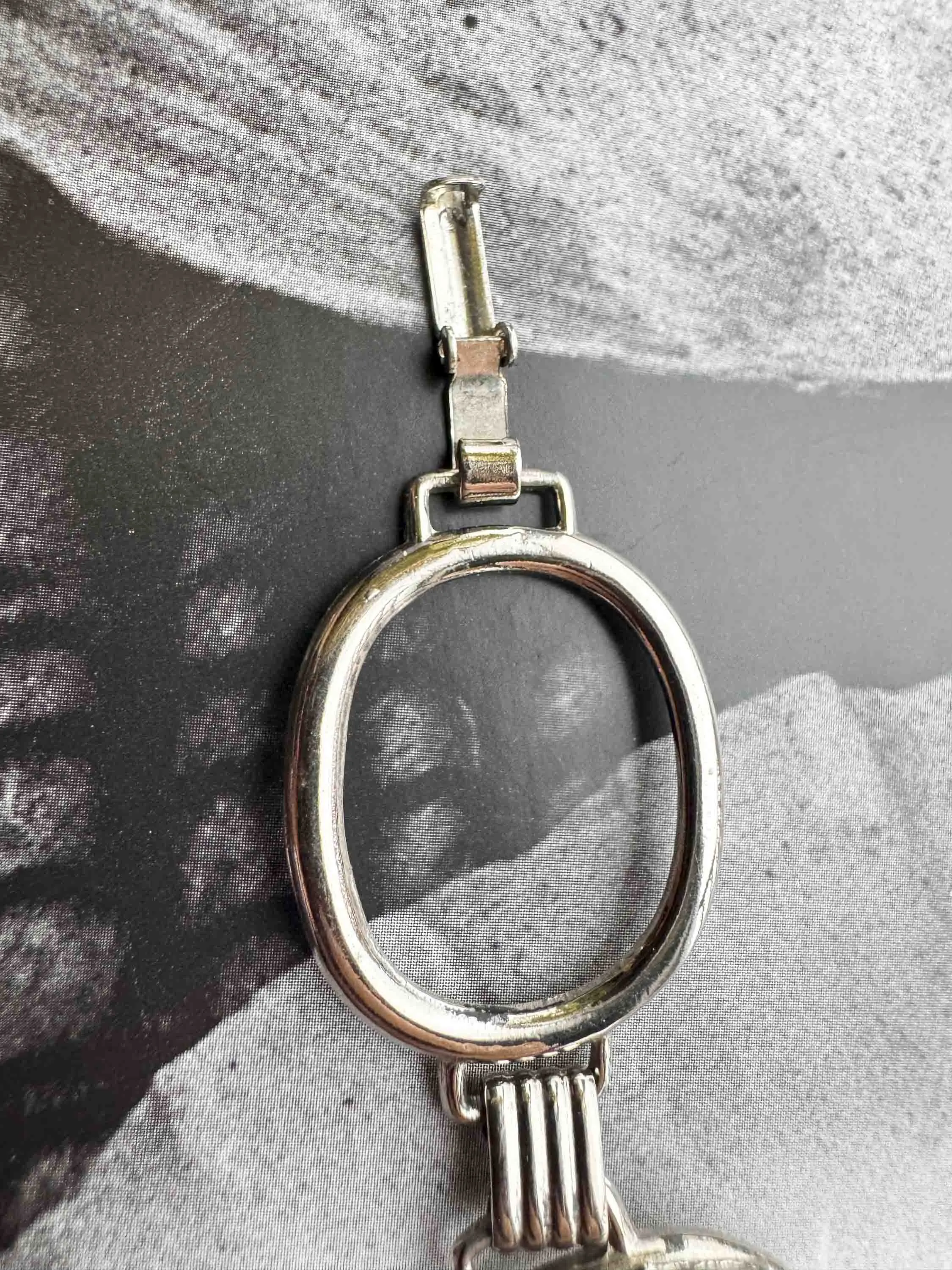 Vintage Silver Horsehead Western Bracelet