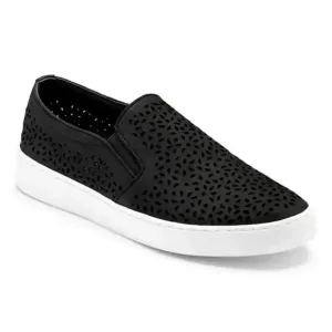 Vionic Splendid Midi Perf Slip-on Sneakers Leather Orthotic Arch Support Size 6