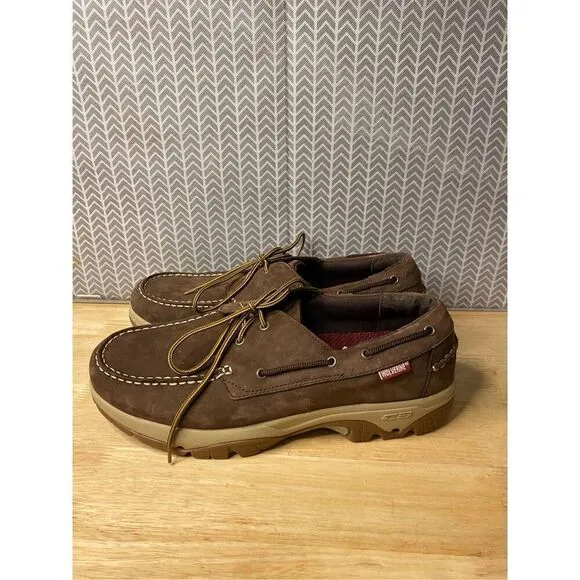 Wolverine brown men’s loafers