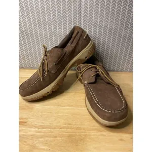 Wolverine brown men’s loafers