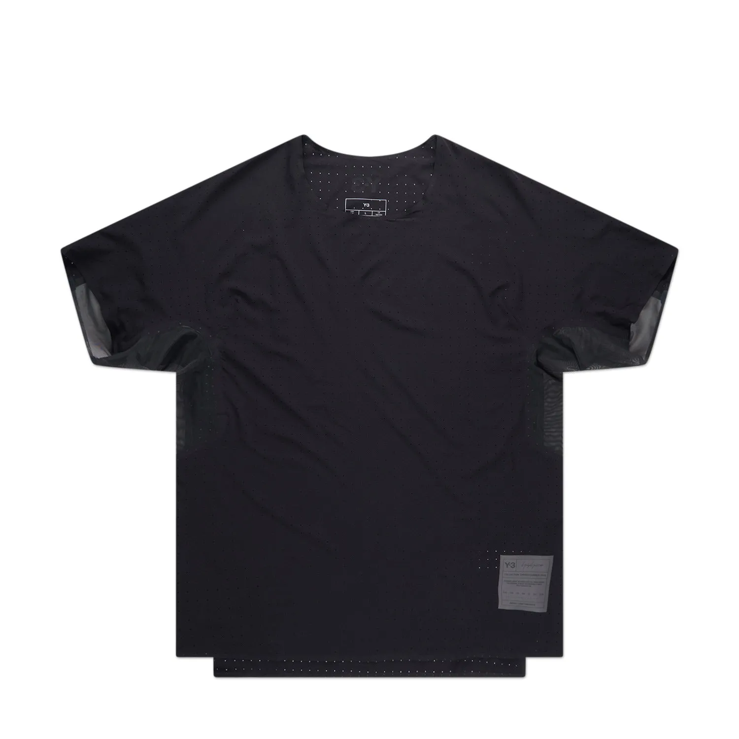 Y-3 Run SS Tee (Black)