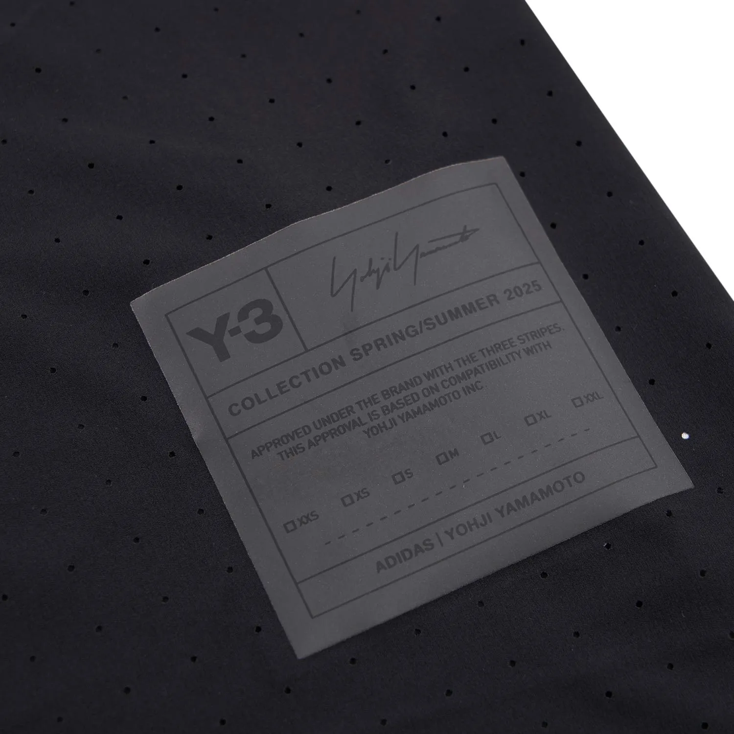 Y-3 Run SS Tee (Black)